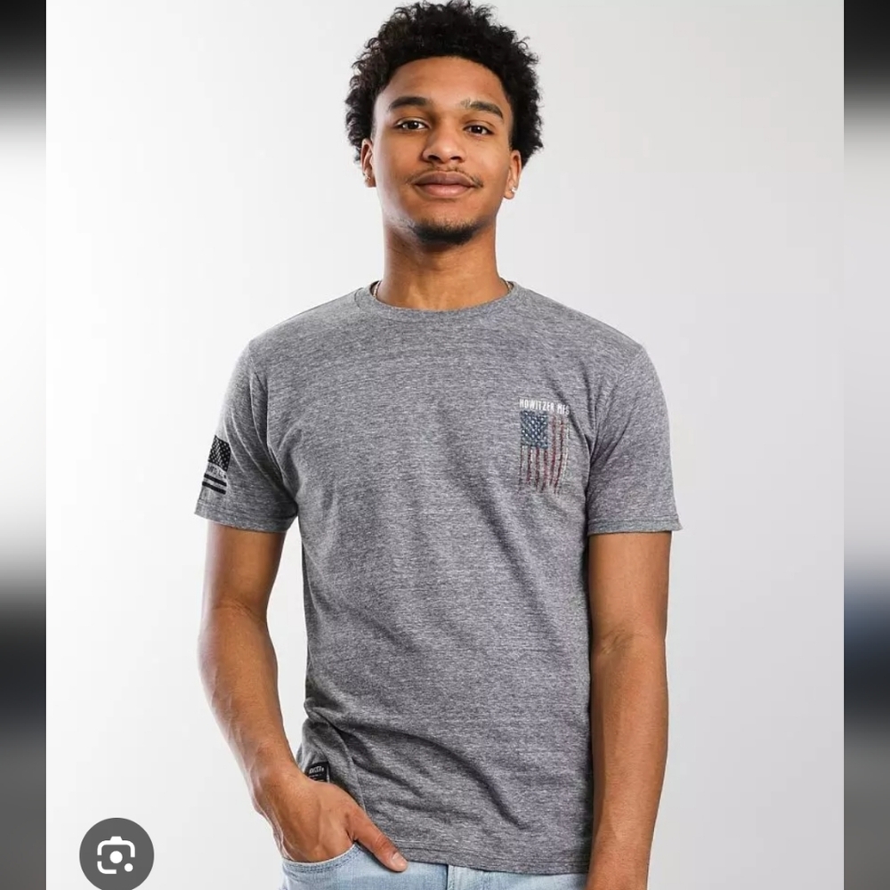HOWITZER MFG PATRIOT T SHIRT SIZE L